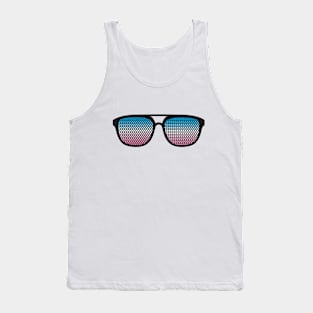 Transgender Glasses Tank Top